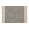 DII® Gray Variegated Border Hand-Loomed Rug, 2ft. x 3ft.